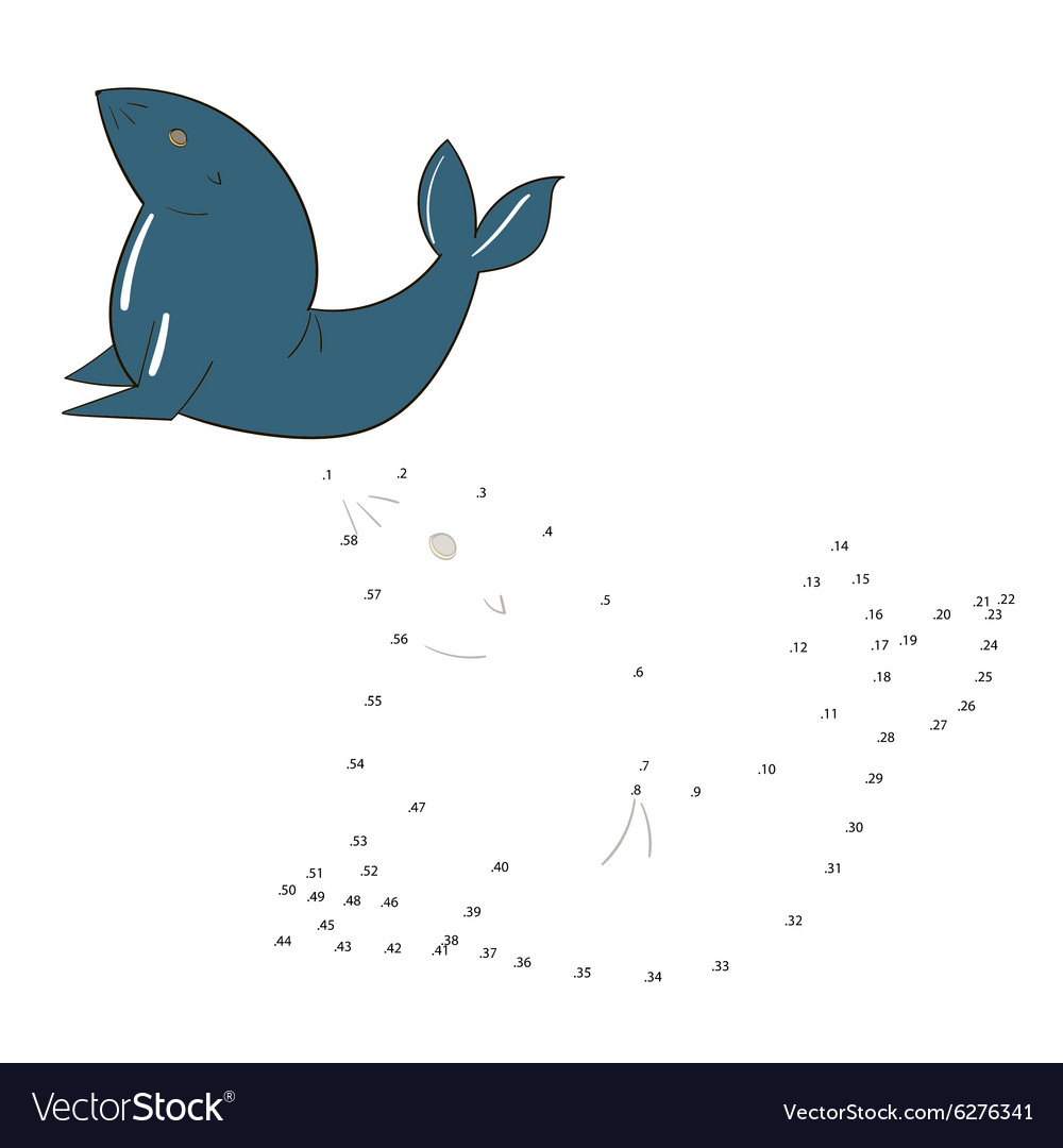 Connect the dots game seal