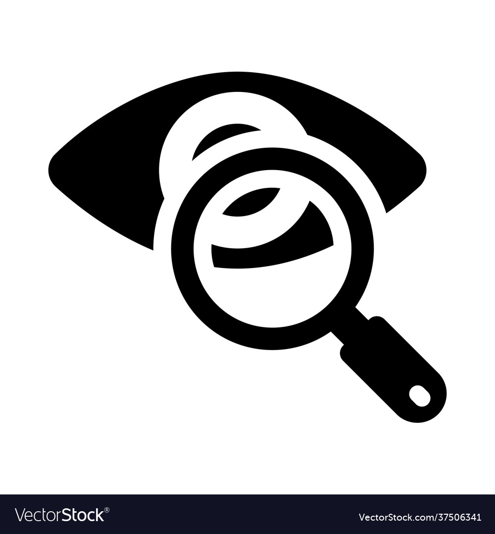 Inspection analysis Royalty Free Vector Image - VectorStock