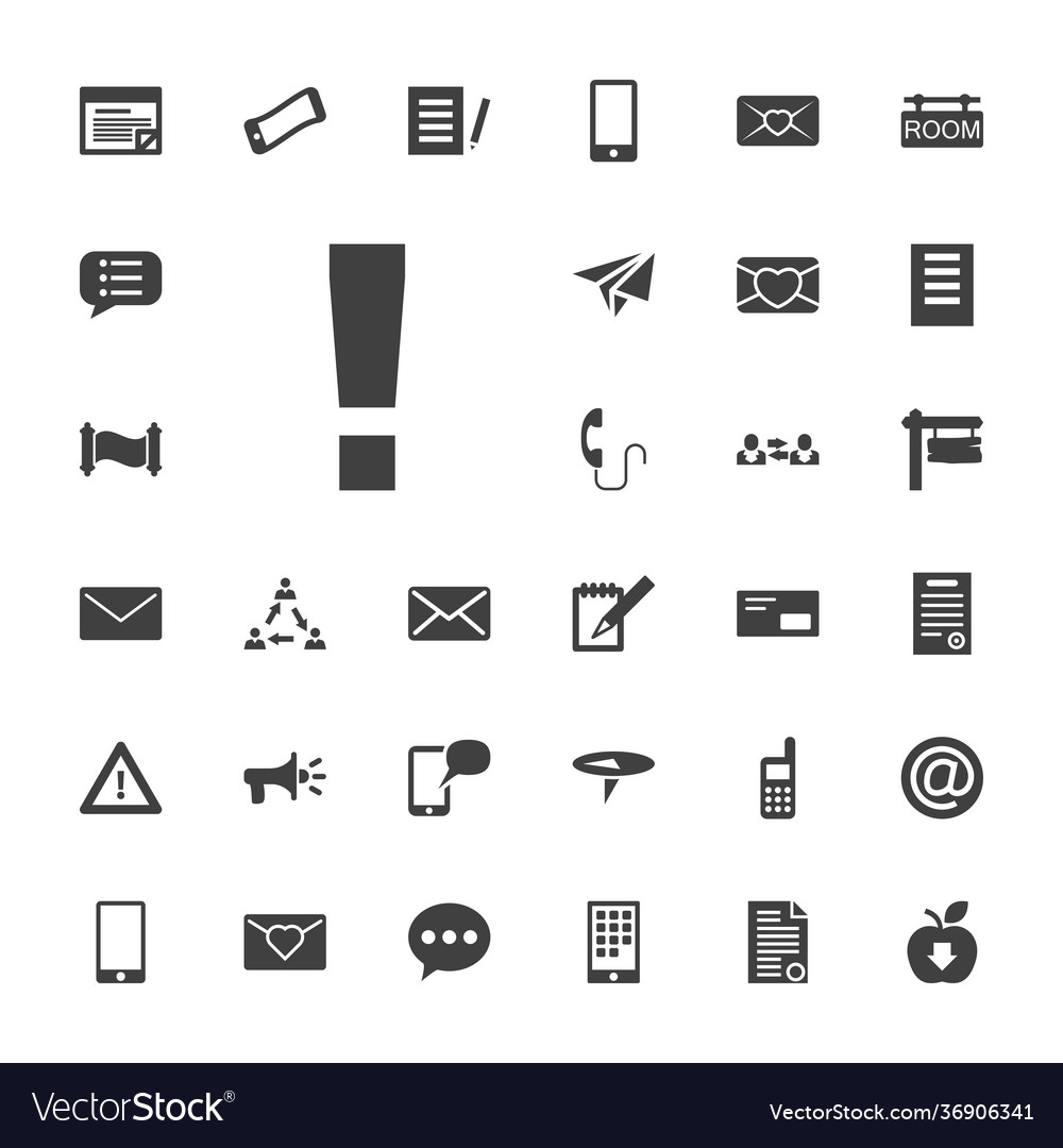 Message icons
