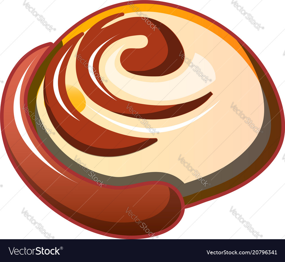 Tainga sweet icon cartoon style Royalty Free Vector Image