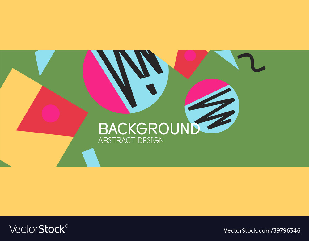 Abstract background blocks lines triangles vector image Abstract background blocks lines triangles