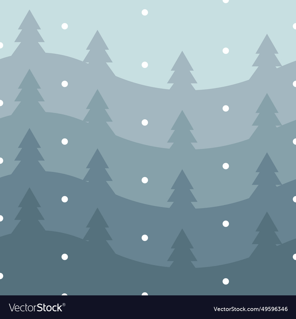 Colored winter pattern background