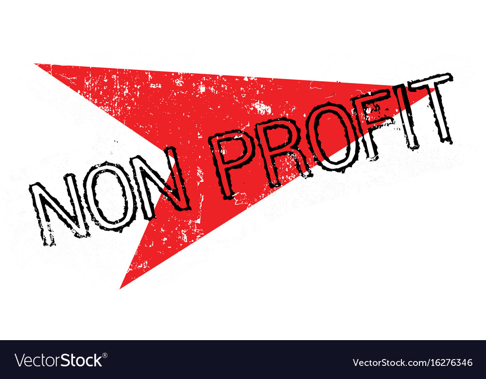 Non Profit Rubber Stamp Royalty Free Vector Image