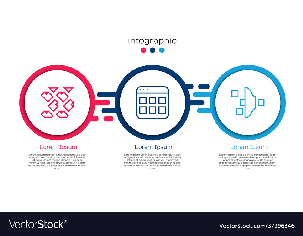 Set line data stream browser files and filter vector image Set line data stream browser files and filter