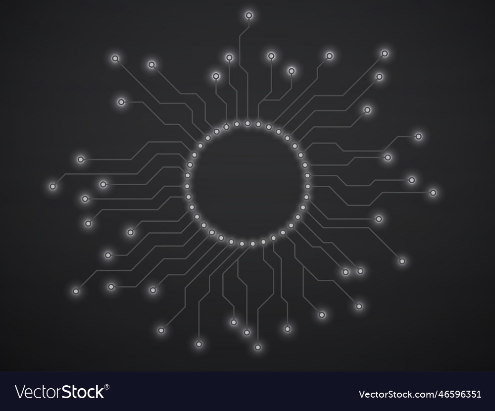 Abstract background with technology circuit board