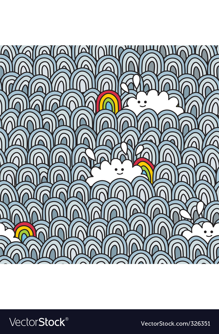 Abstract Cloud Pattern