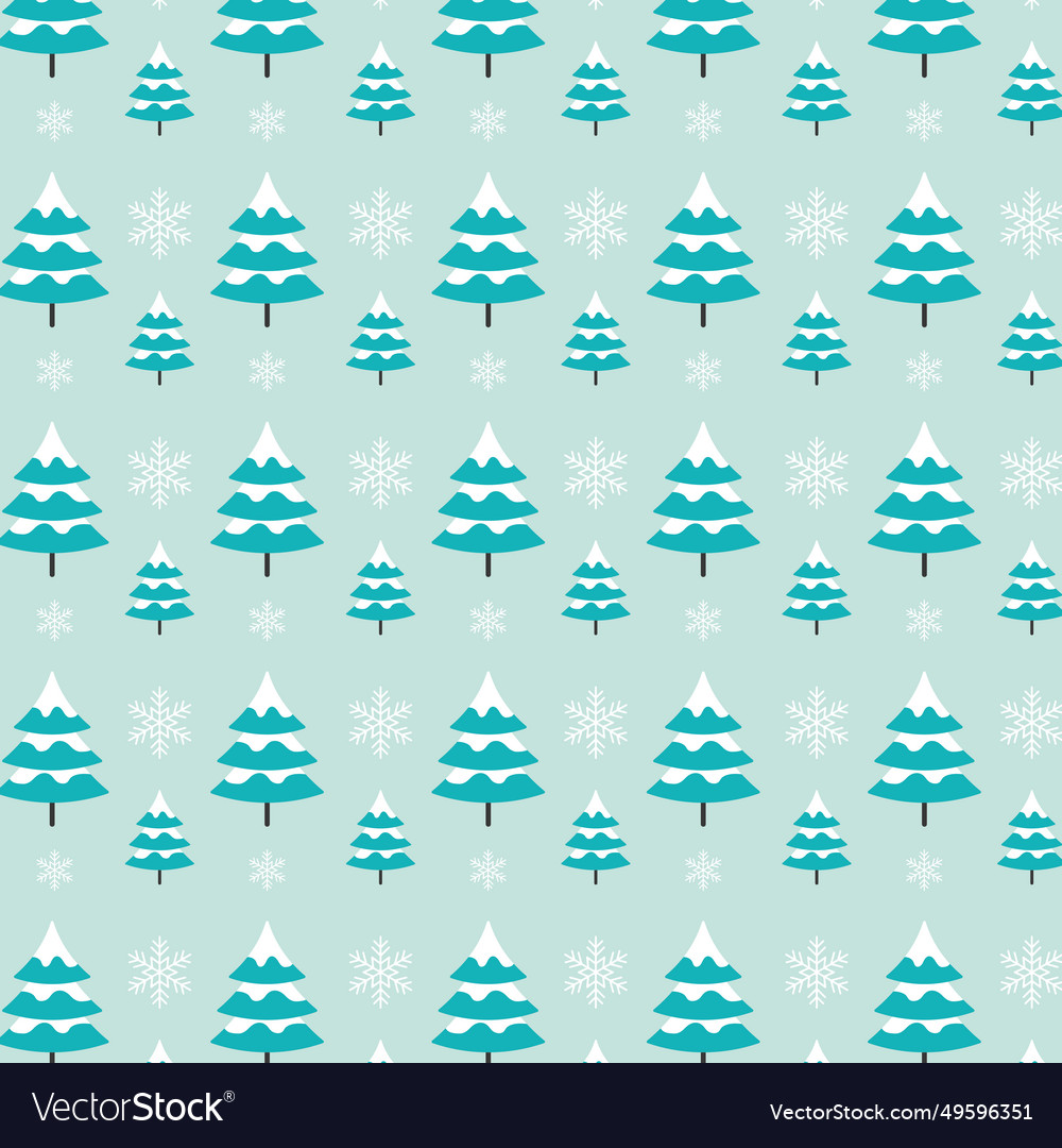 Colored winter pattern background