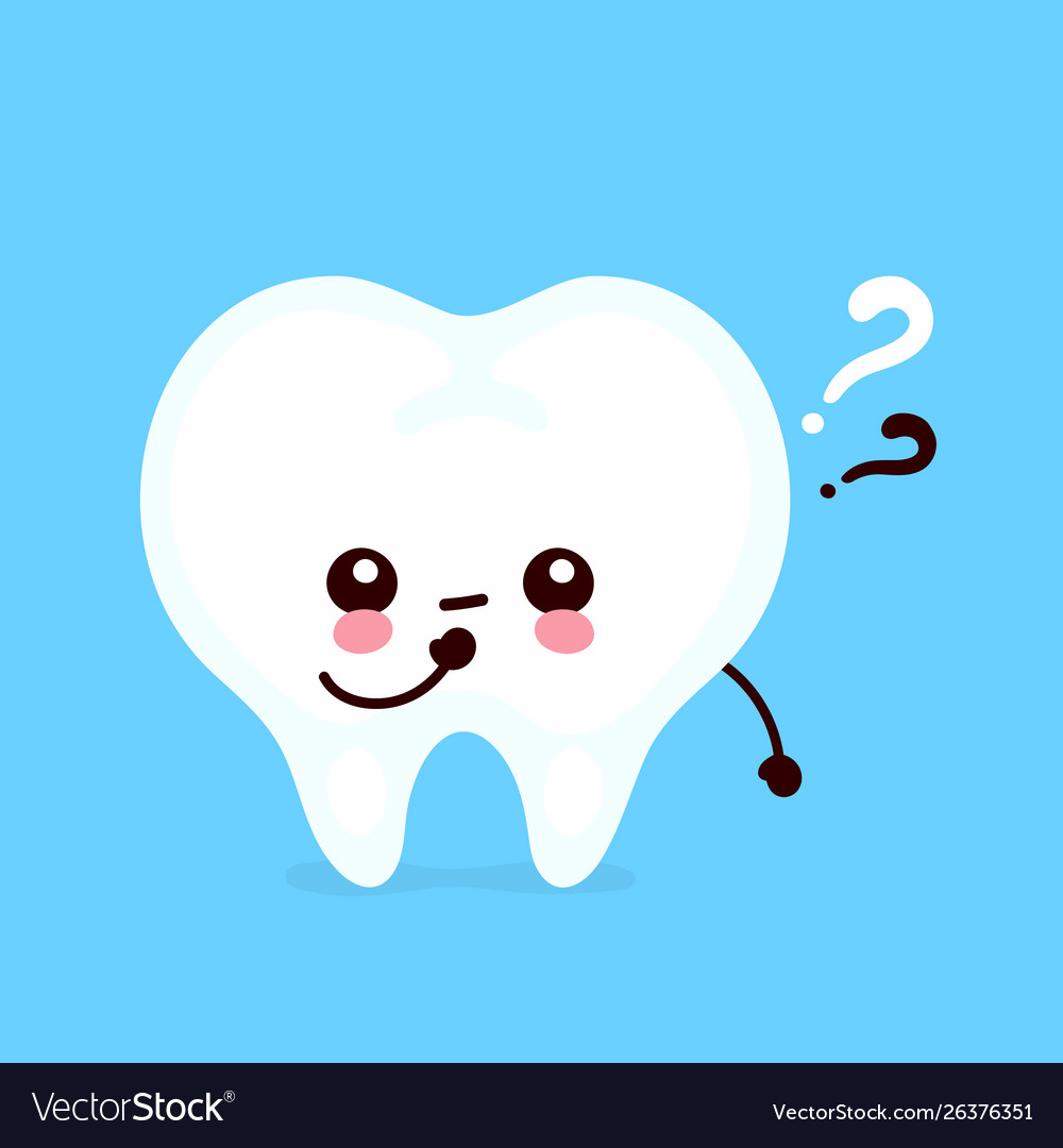 Cute Question Mark Tooth