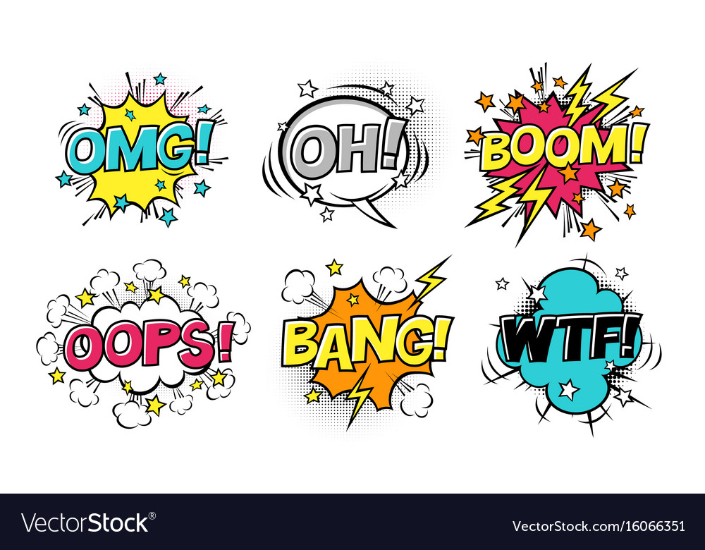 Dynamic Speech Bubbles - Various Expressions