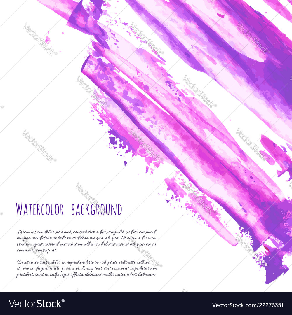 Fuchsia purple lilac grunge marble watercolor