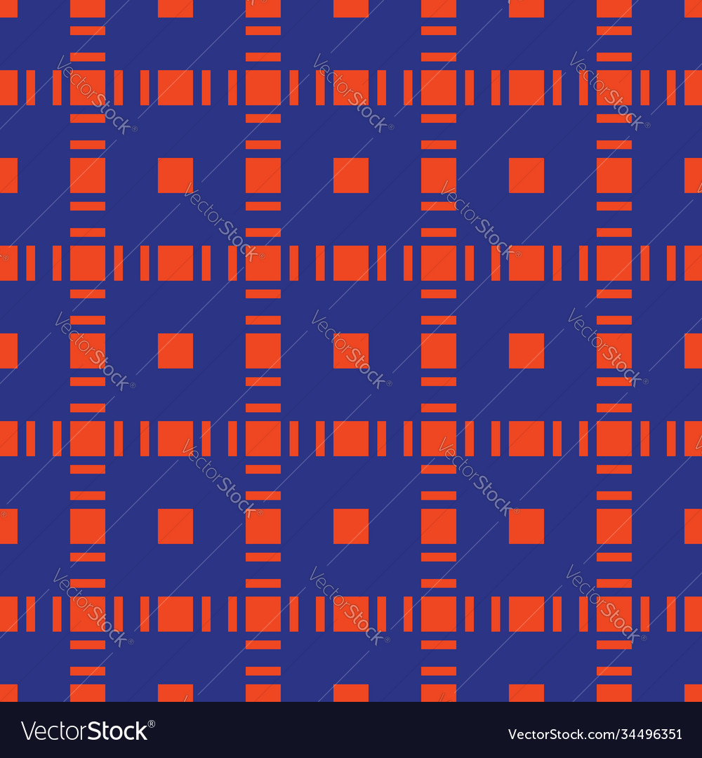 Geometric seamless pattern with squares grid
