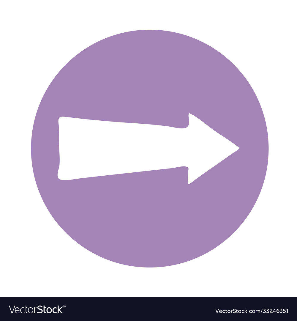 Right arrow direction block style