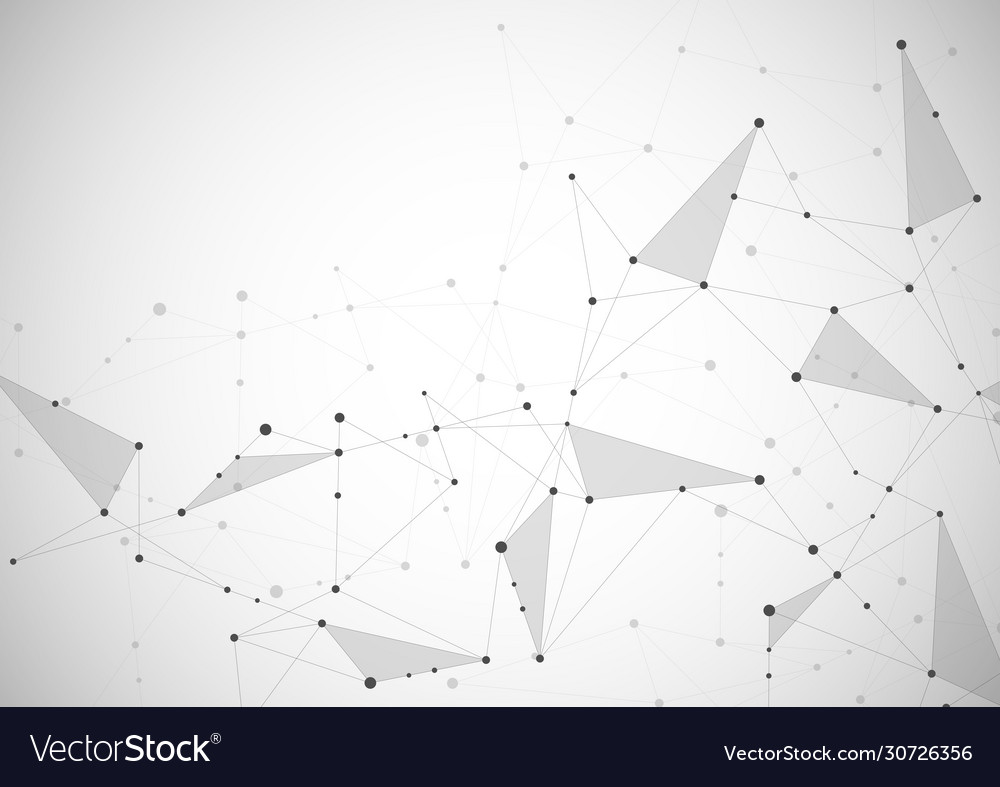 Abstrakte Verbindung Hintergrund mit Linien und Punkten vector image Abstrakte Verbindung Hintergrund mit Linien und Punkten