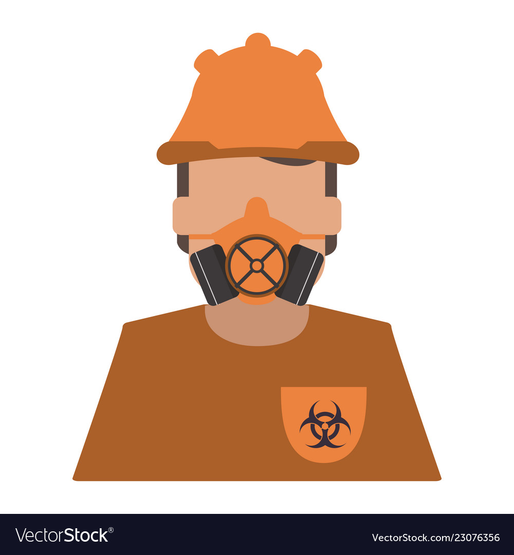 Construction worker avatar Royalty Free Vector Image