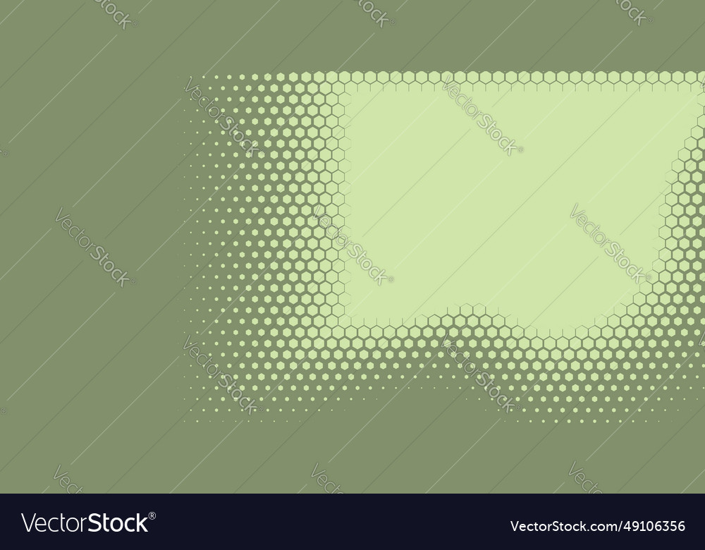 Geometric abstract hexagon two color background