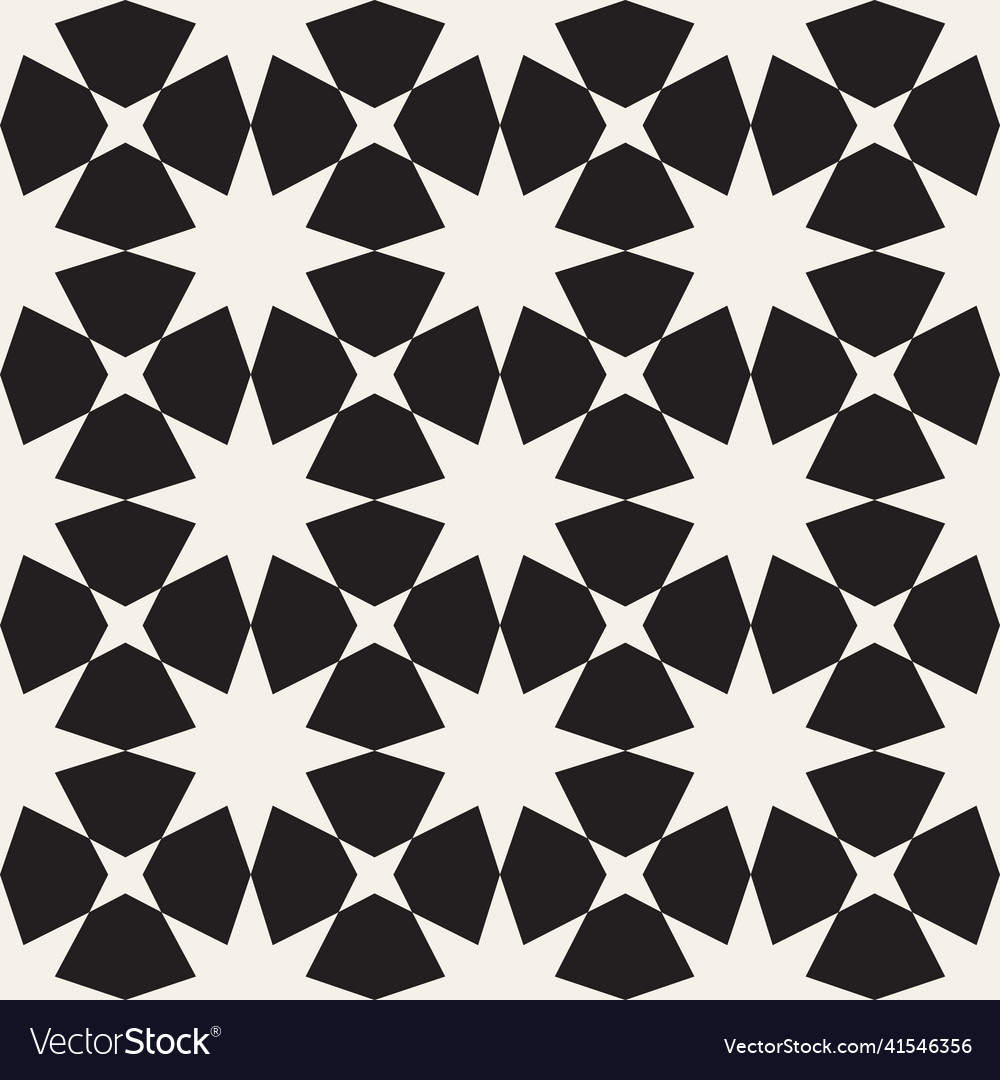 Seamless pattern repeating geometric elements vector image Seamless pattern repeating geometric elements