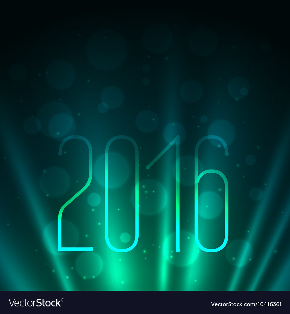 2016 bokeh background with rays