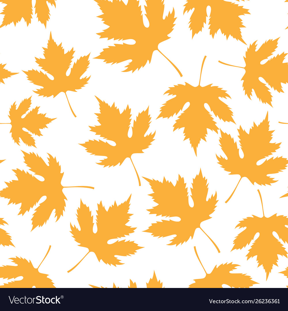 Autumn Maple Leaf Pattern