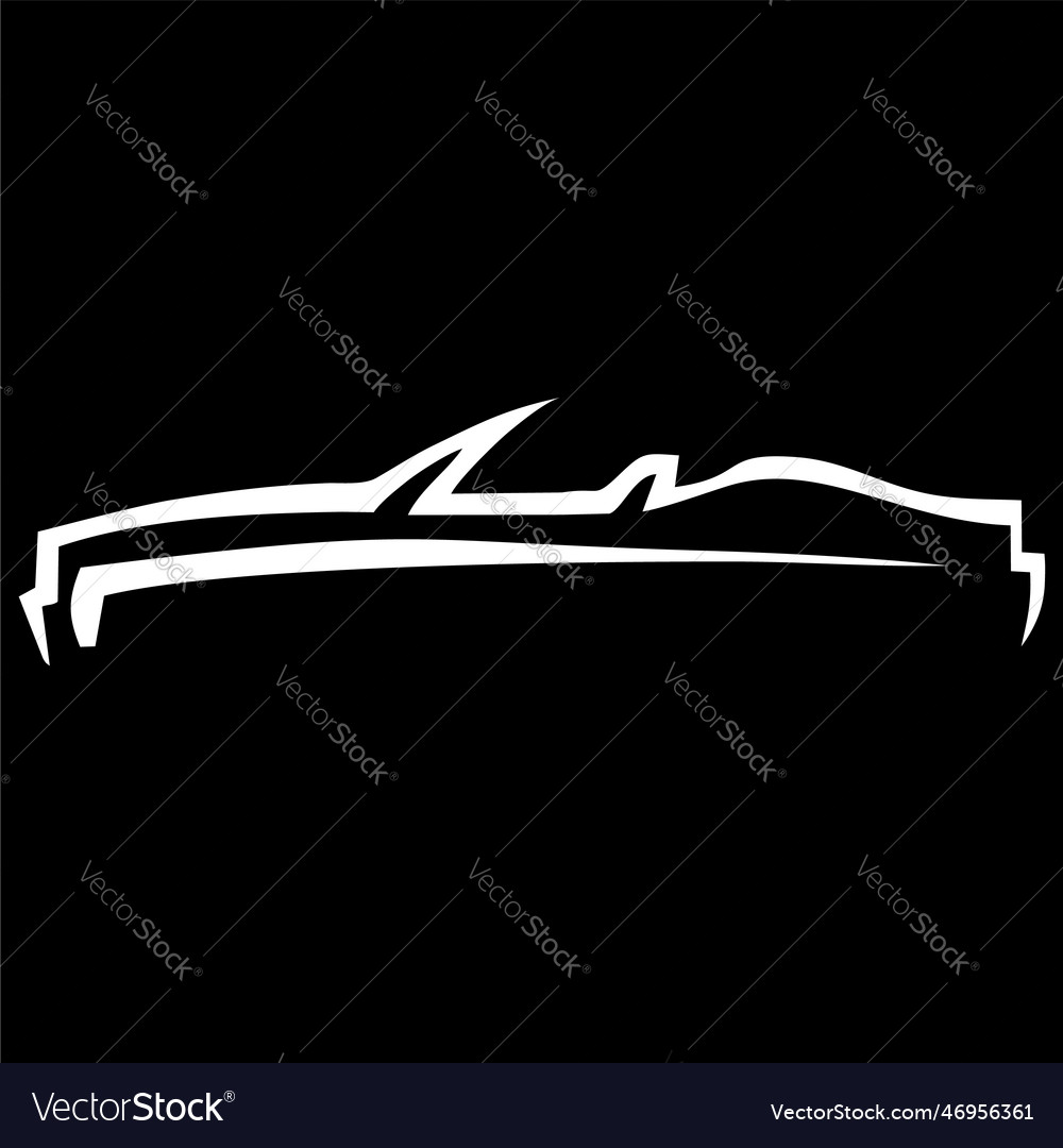 luxury car logo vector