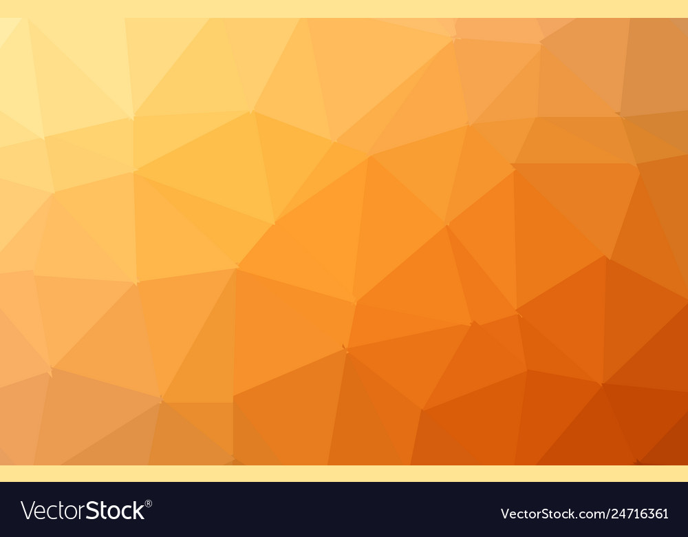 Moderne abstrakte polygonale Hintergrund orange