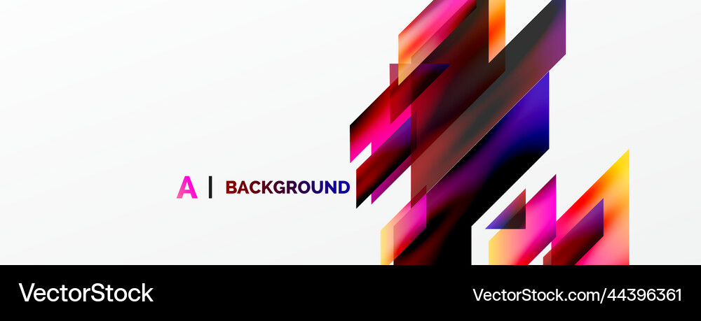 Modern trendy minimalist abstract background Vector Image