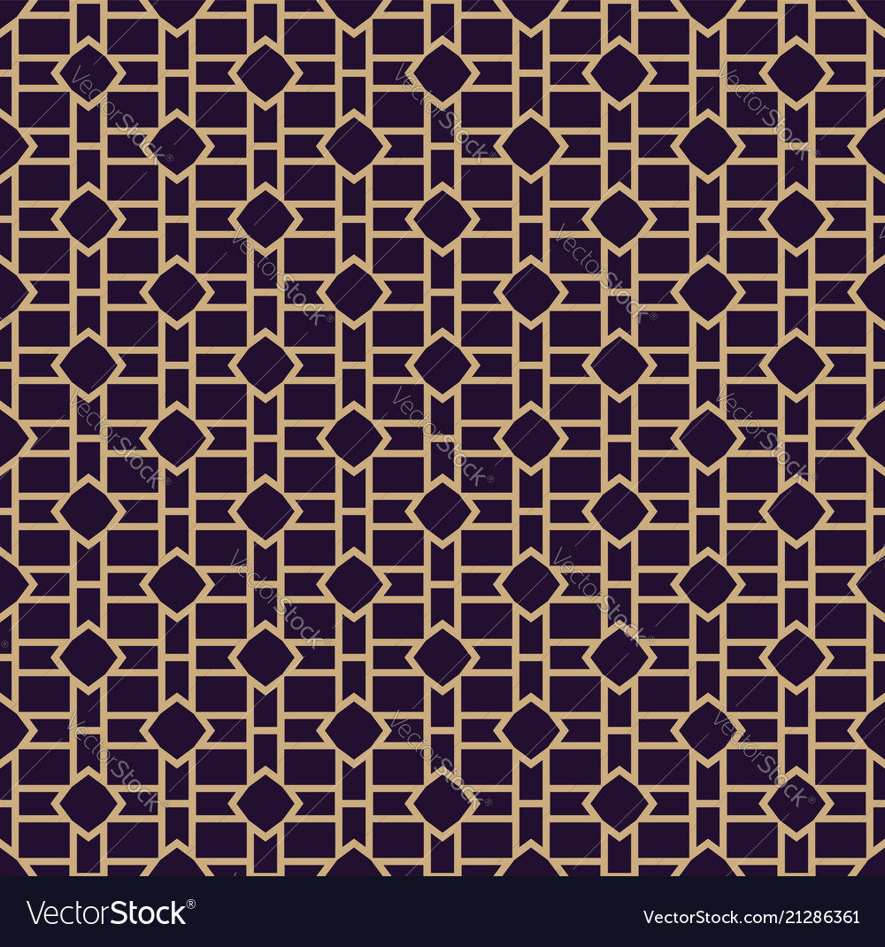 Seamless pattern modern stylish texture vector image Seamless pattern modern stylish texture