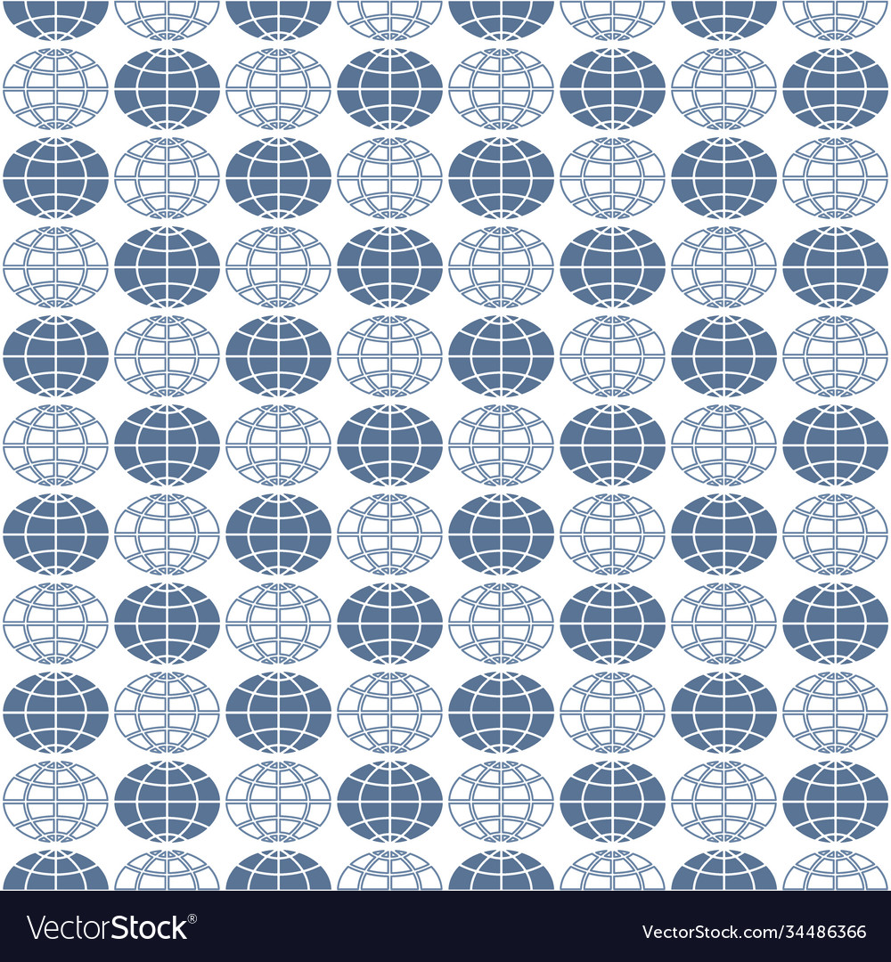 Abstract globe pattern