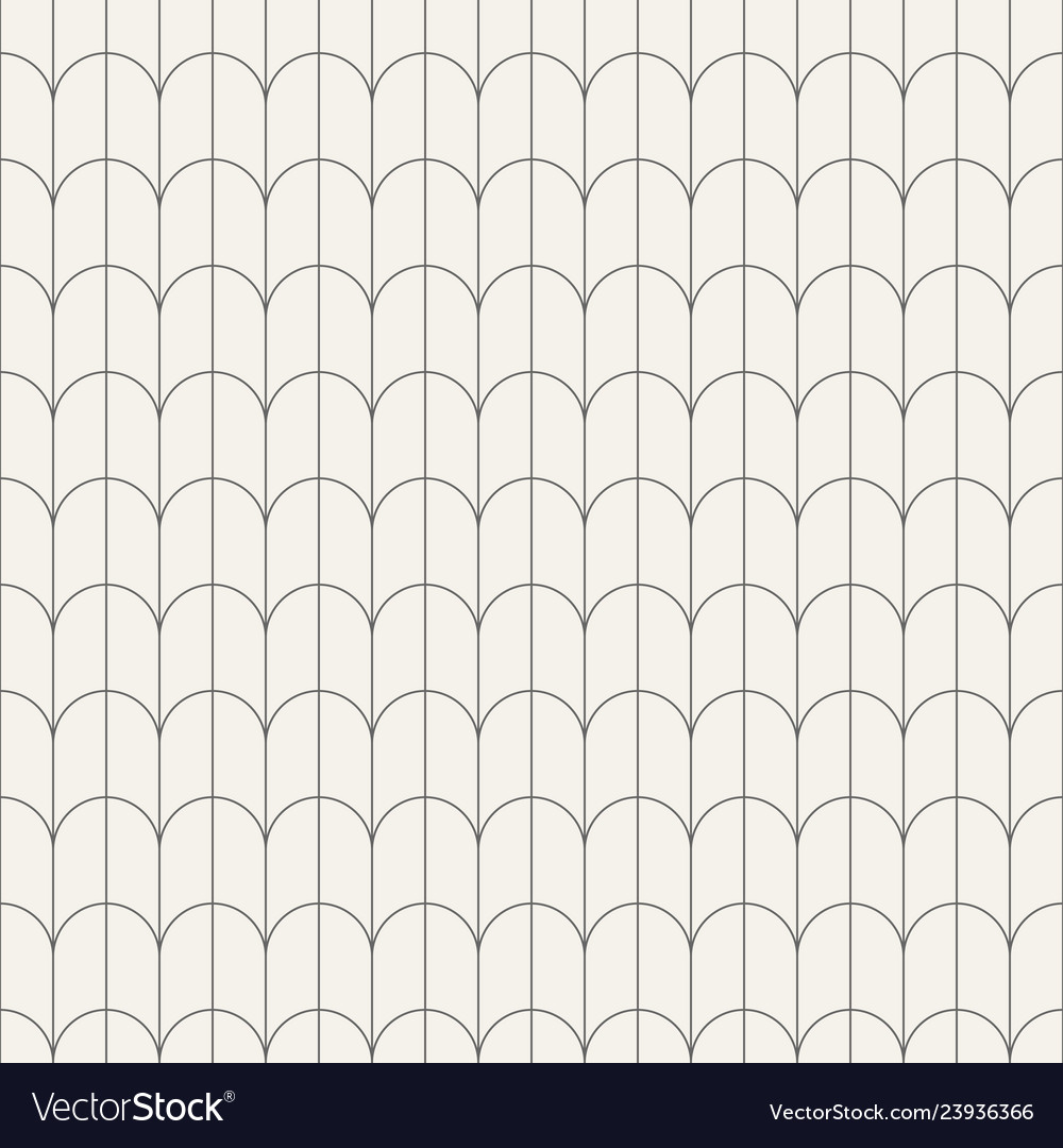 Abstract seamless pattern of rounded tiles