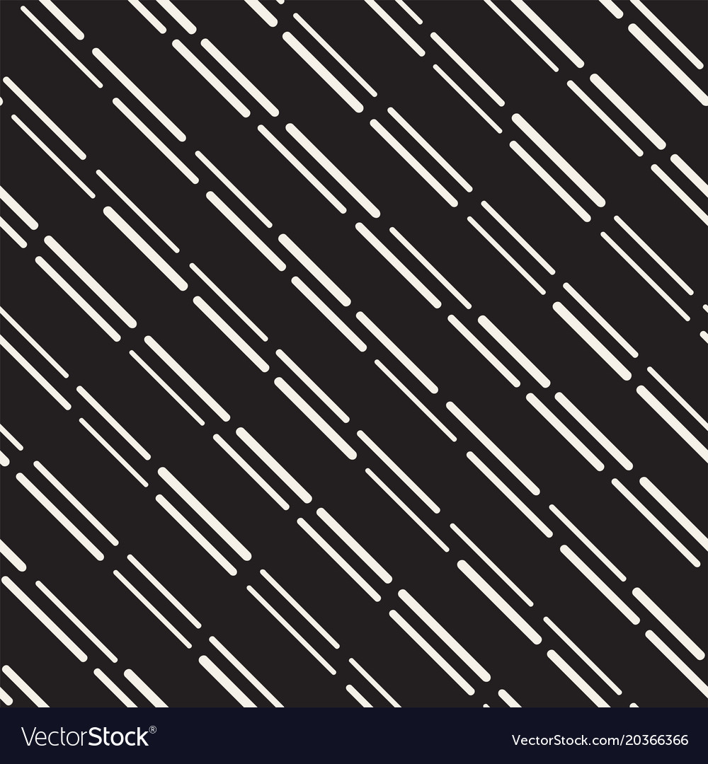 Black and white irregular rounded dashed lines