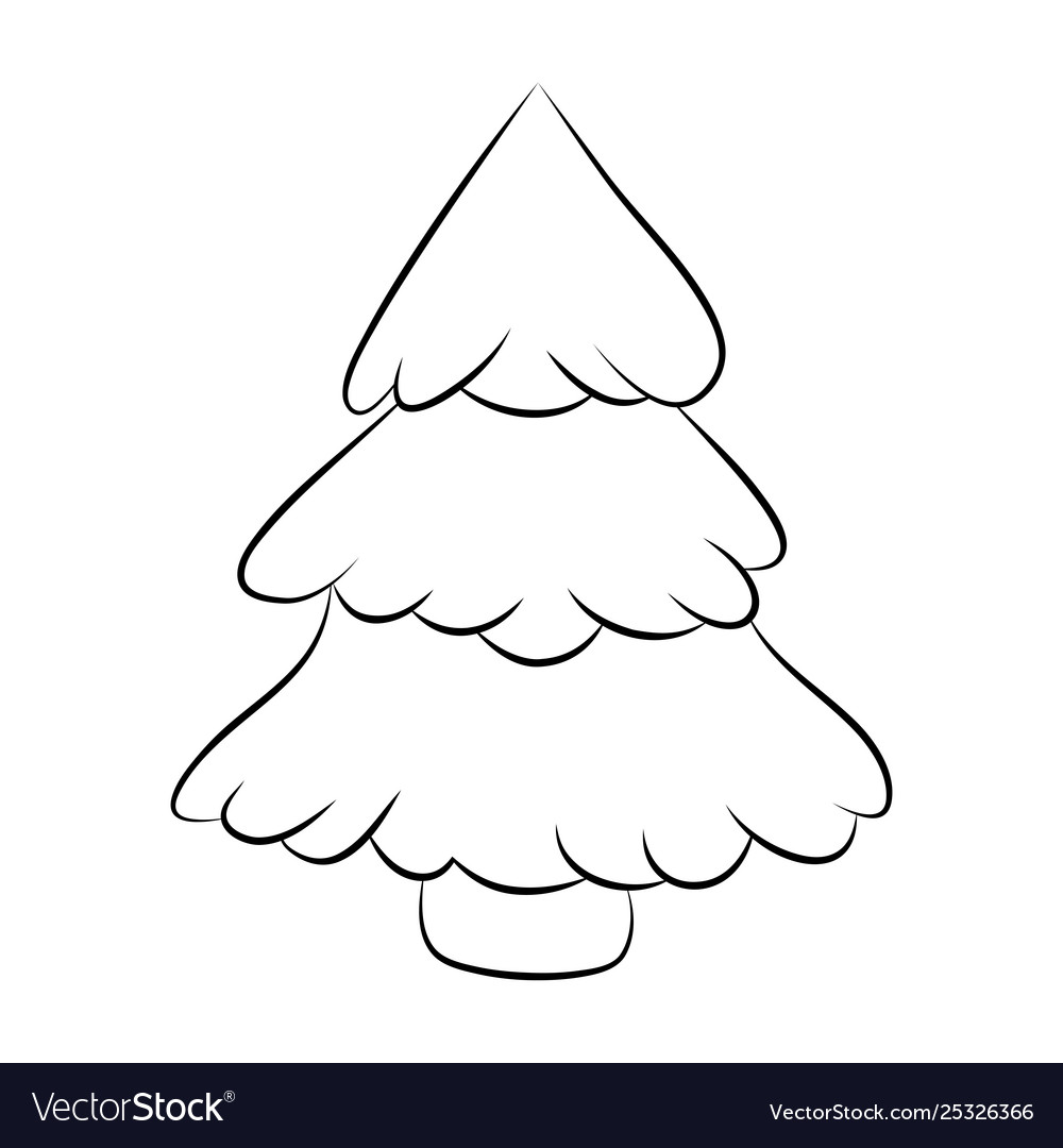 Christmas Tree Silhouette