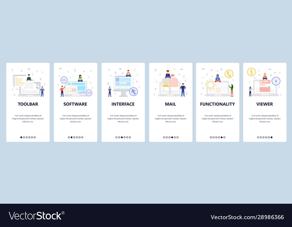 Computer technology icons interface software