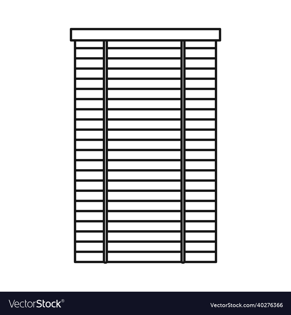Design of jalousie and roll icon web