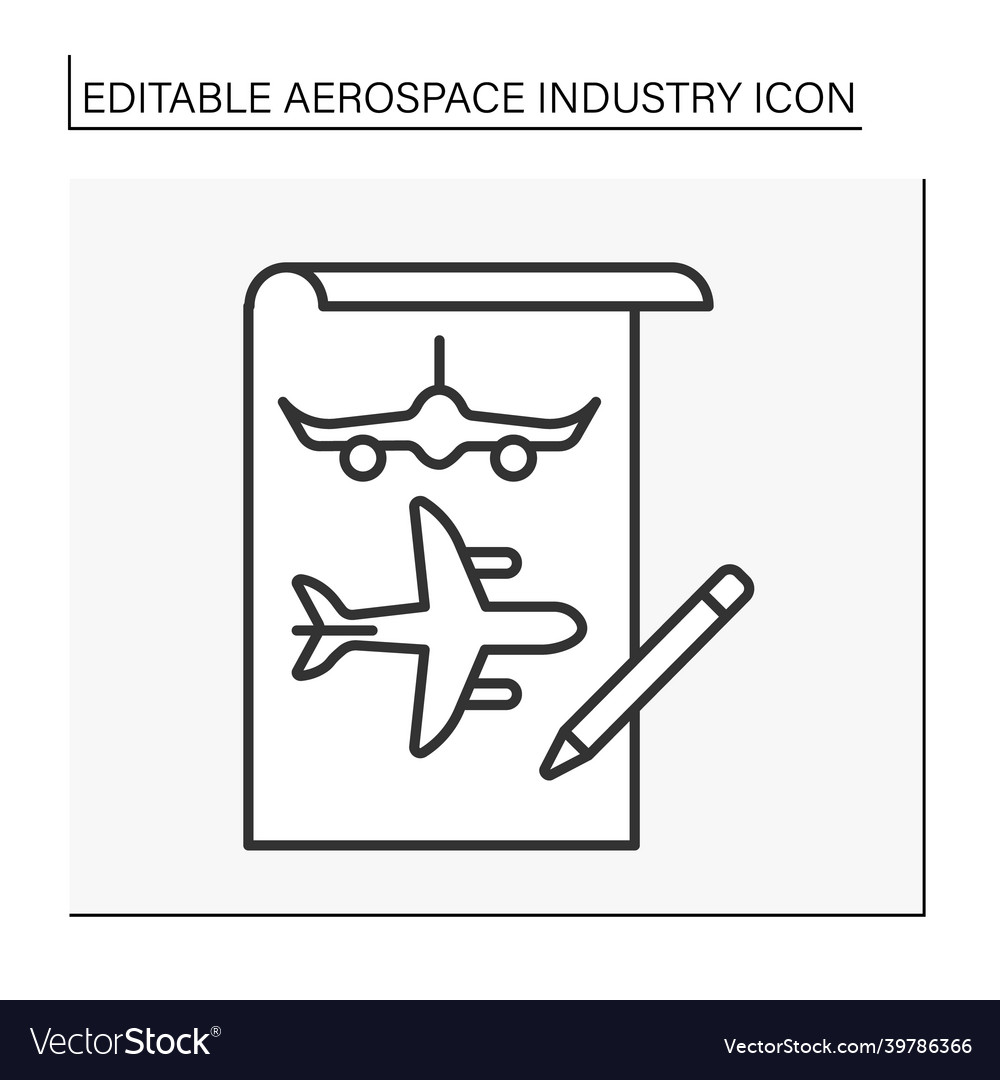 Development line icon