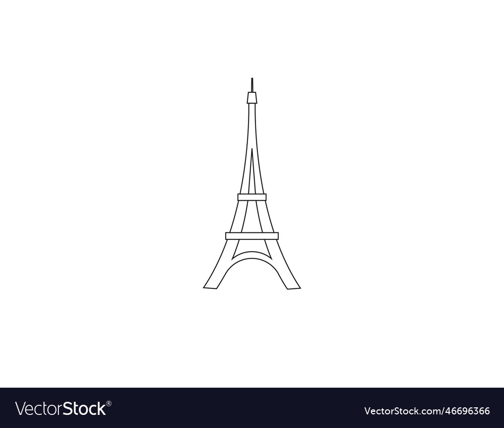 Eiffel tower icon