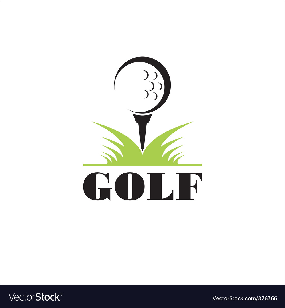 Golf icon symbol Royalty Free Vector Image - VectorStock