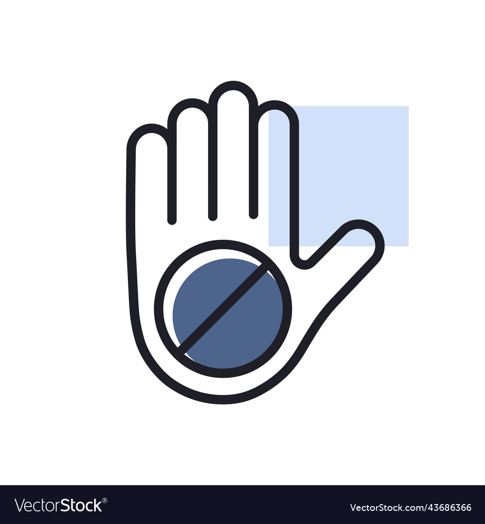 Forbidden icon Royalty Free Vector Image - VectorStock