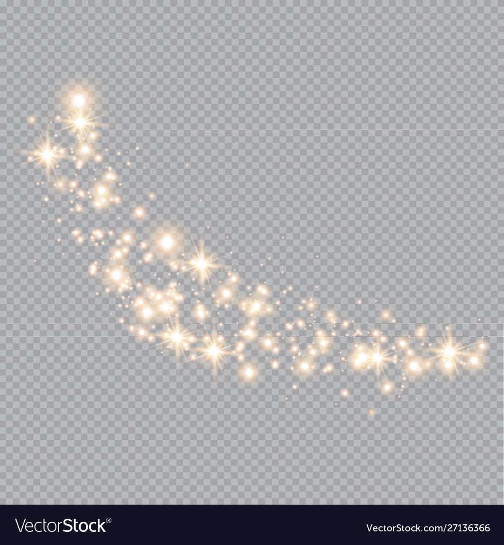 Light wave with effect vector image Light wave with effect