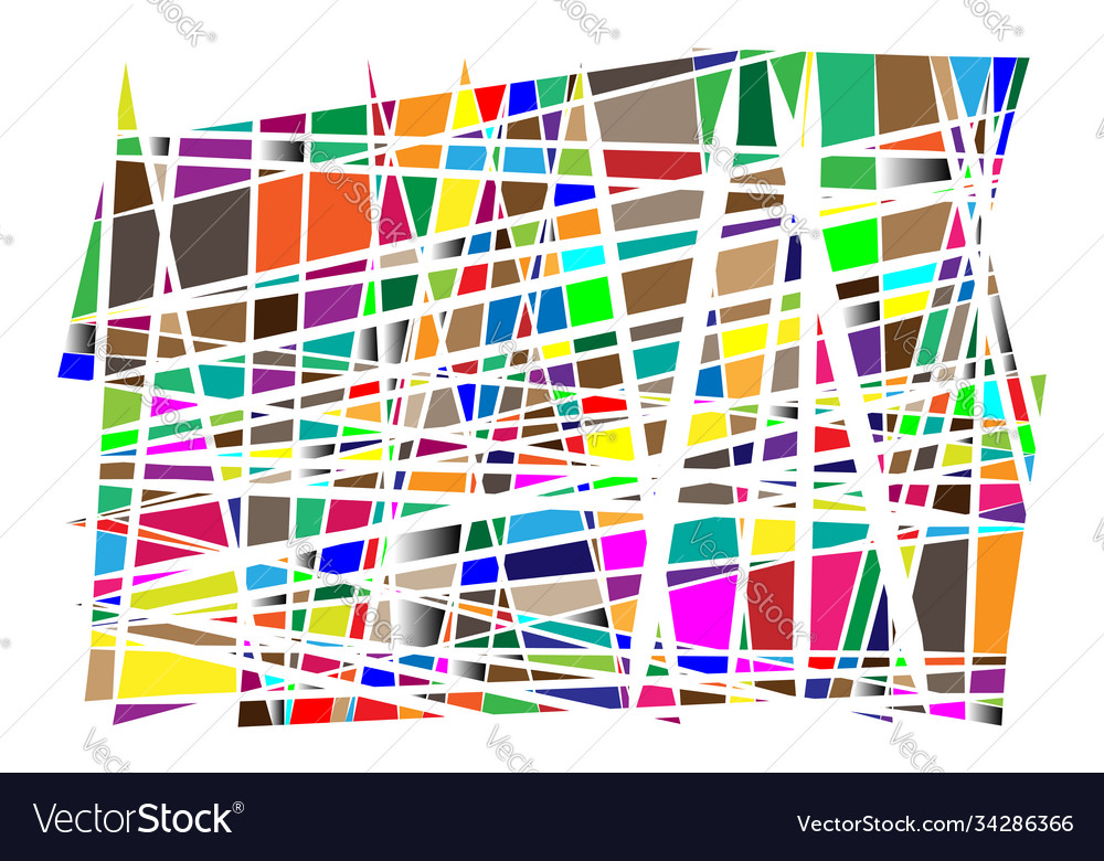 Noise glitch concept abstract colorful random vector image Noise glitch concept abstract colorful random