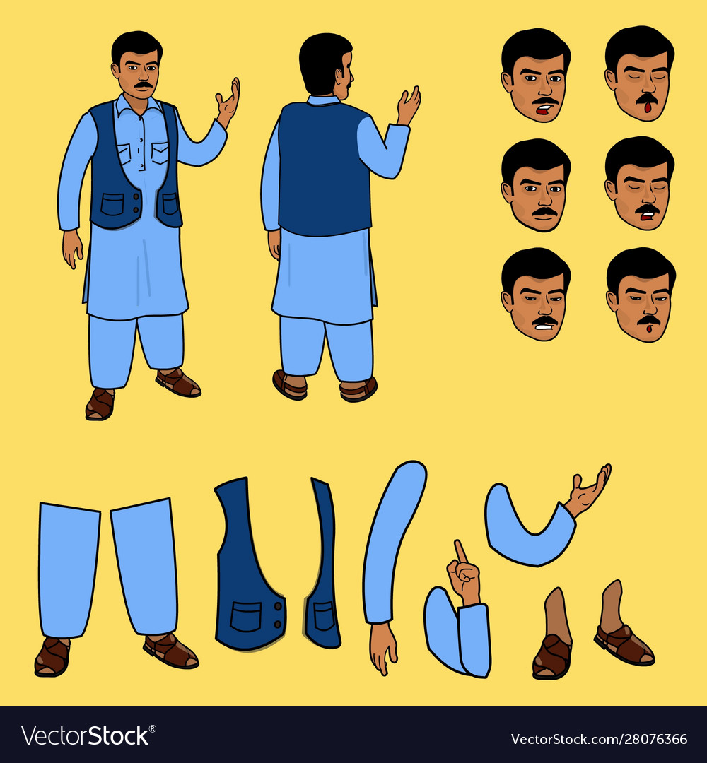 pakistani-male-character-royalty-free-vector-image