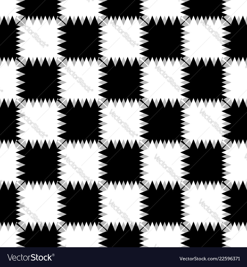 Abstract repeatable background pattern monochrome vector image Abstract repeatable background pattern monochrome