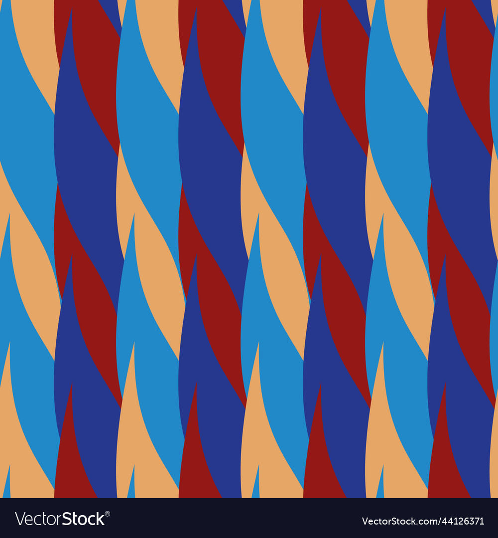 Abstract rope effect seamless pattern