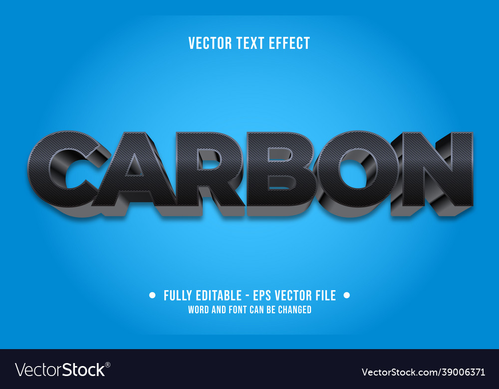 Editable text effect gradient style with black vector image Editable text effect gradient style with black