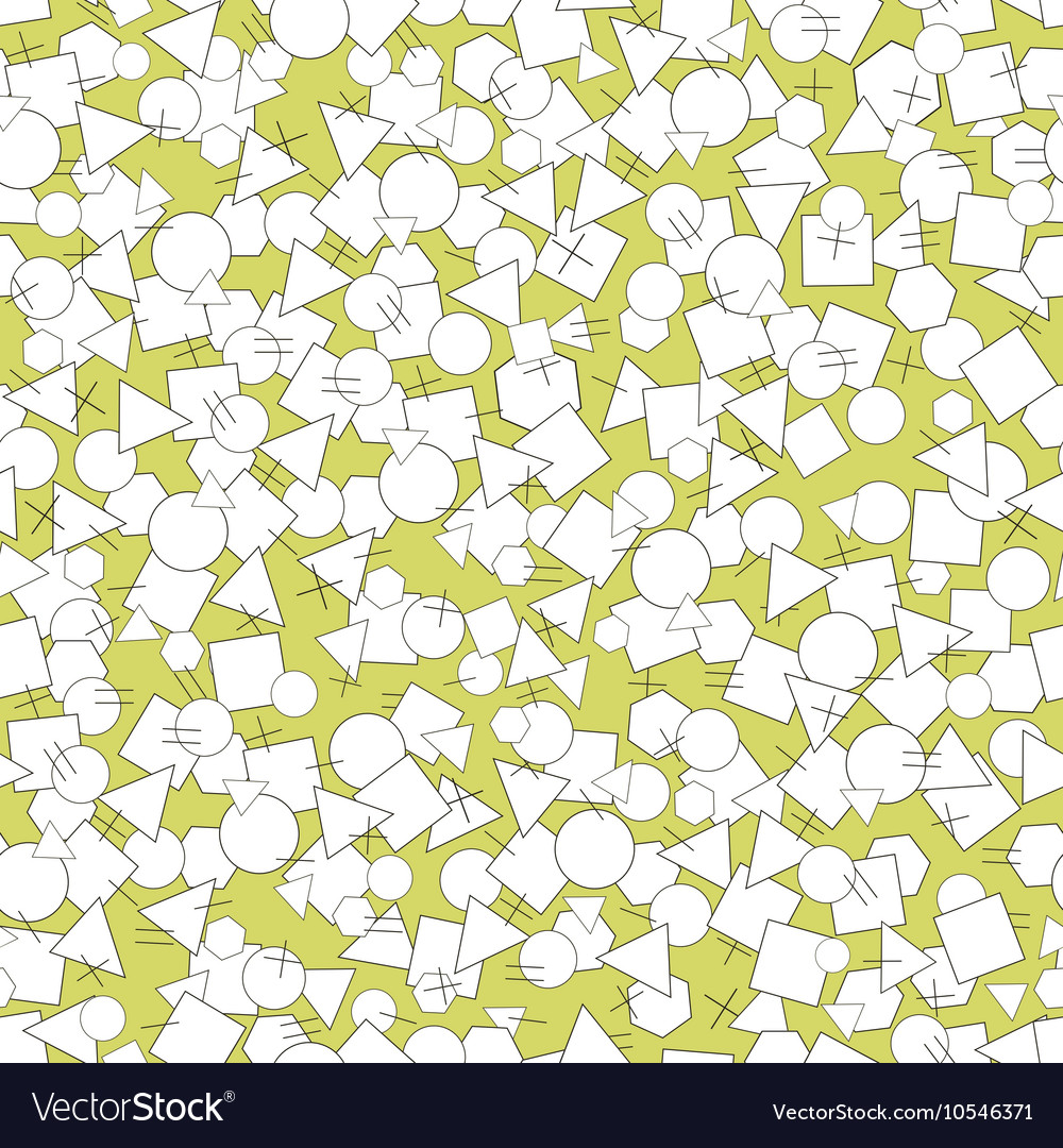 Seamless pattern geometric forms