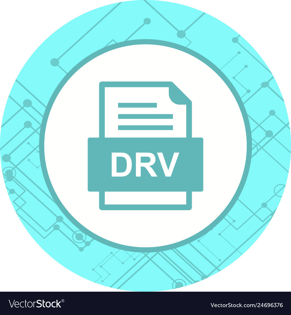 Drv file document icon