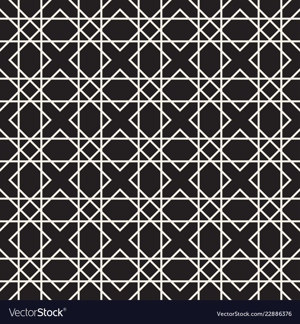Modern Geometric Lattice Pattern