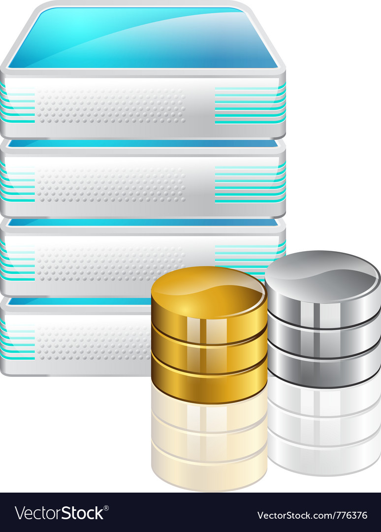 Server Data Storage Icons