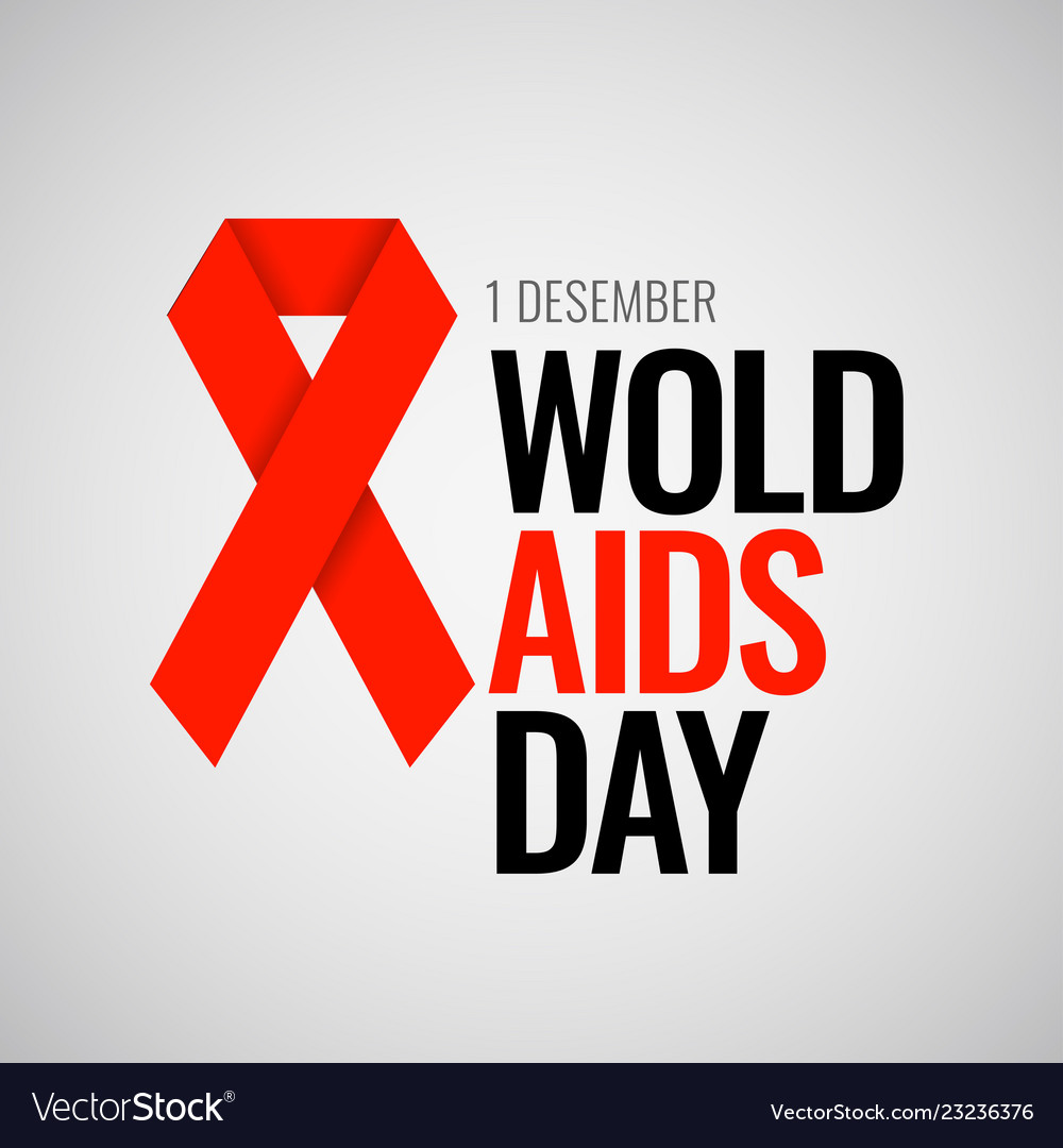 World Aids Day 1st December Royalty Free Vector Image 9685