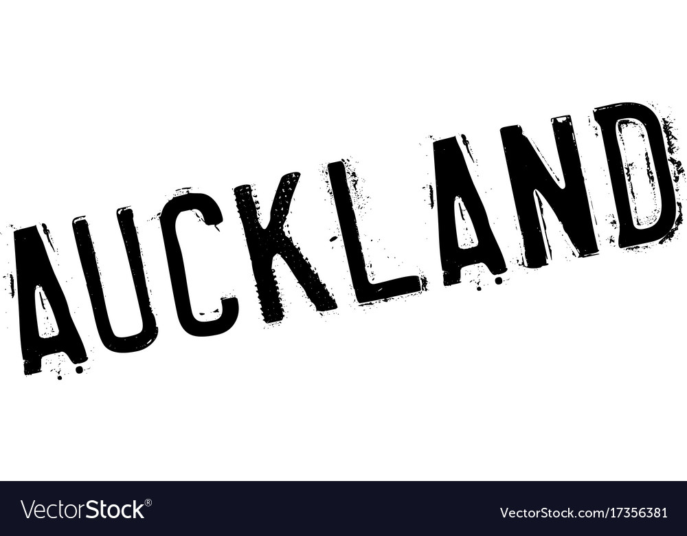Auckland rubber stamp Royalty Free Vector Image