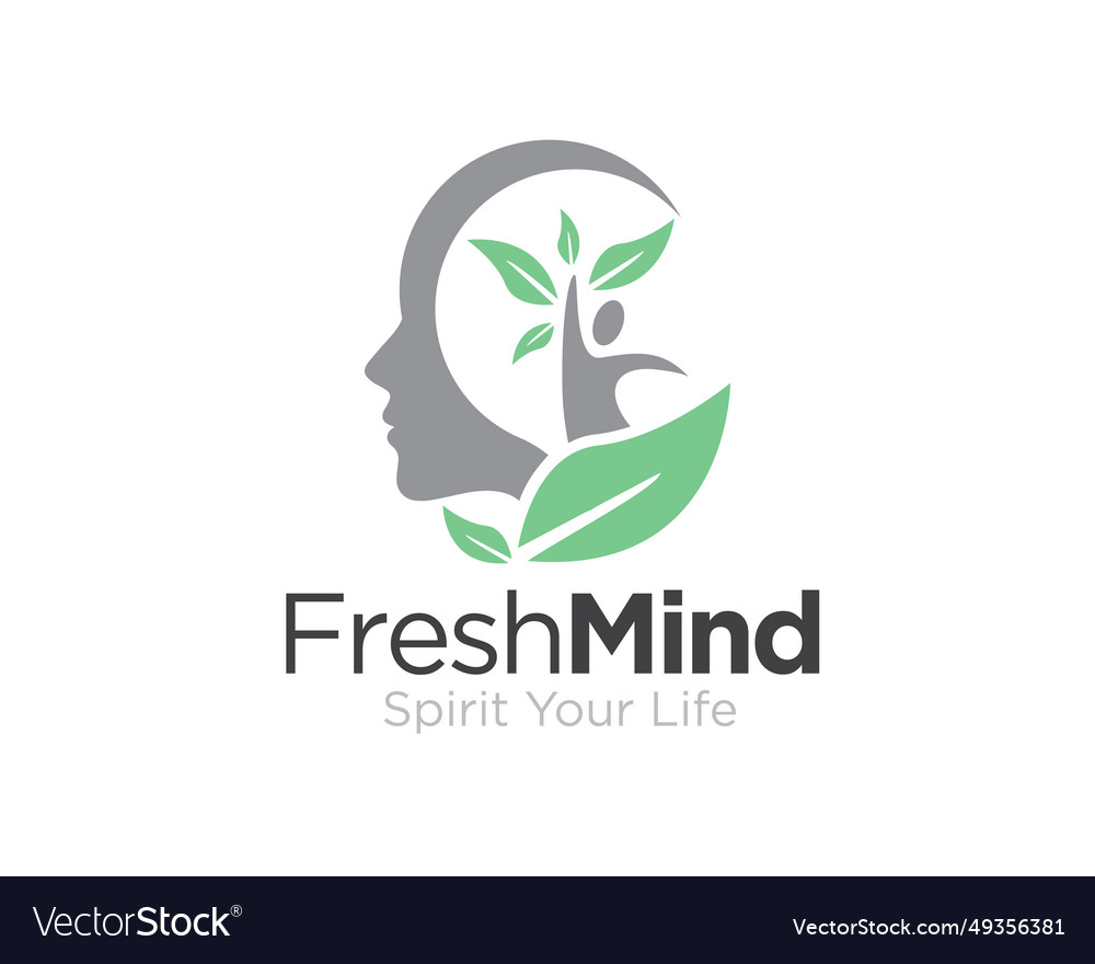 Fresh Mind Logo Designs einfach modern für mental