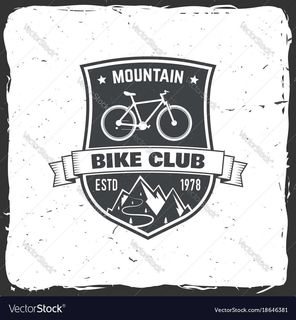 Mountain bike club Royalty Free Vector Image - VectorStock